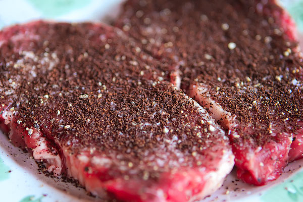 Coffee Crusted Steak Recipe