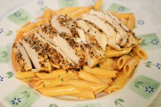 Healthy Grilled Chicken Pasta Recipe