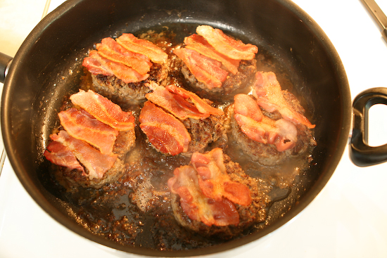 real juicy bacon ranch cheeseburgers