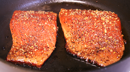 pan seared salmon recipe blog