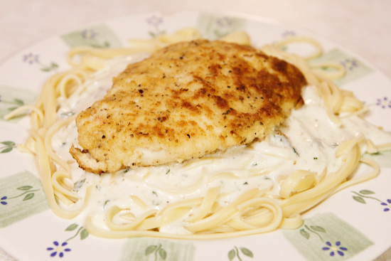 Healthier Fettuccine Alfredo Recipe